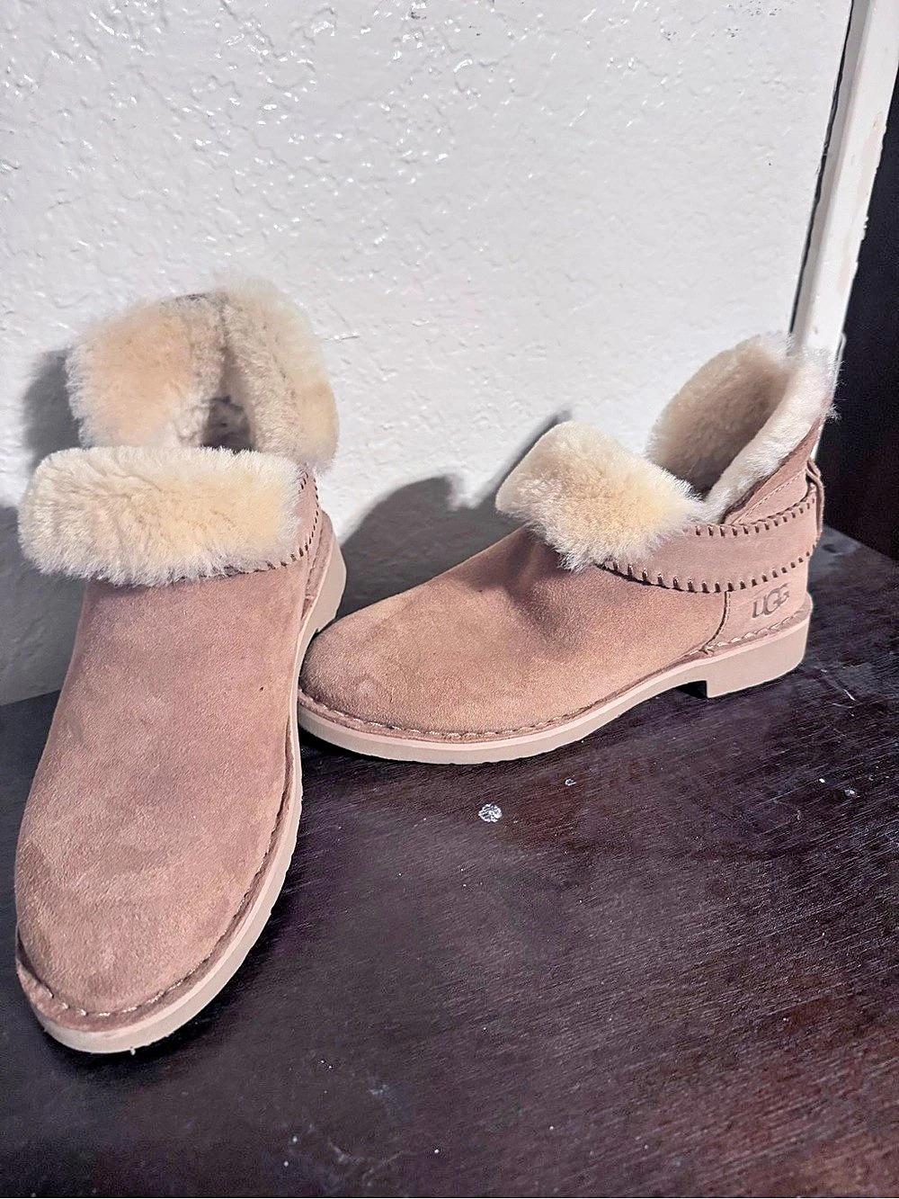 UGG McKay Boot Suede Ankle Boots in Brown
